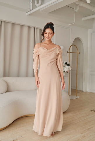 Michelle dress (BEIGE)