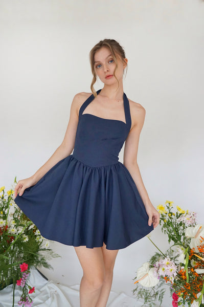 Margot mini dress (MIDNIGHT BLUE)