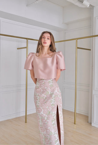 Leonor top (BLUSH)