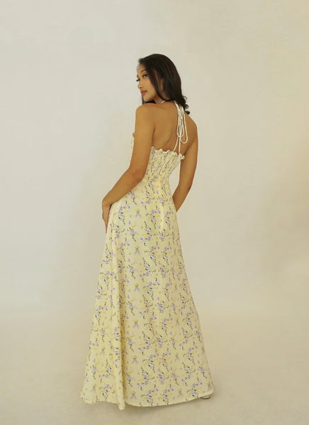 Eden floral maxi dress