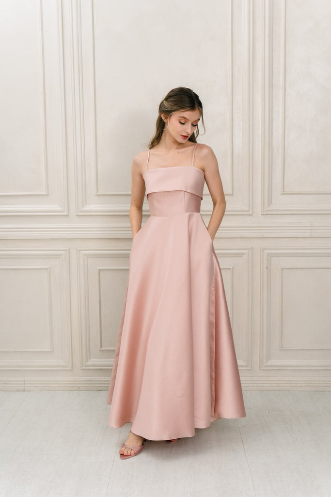 Corazon maxi dress (BLUSH)