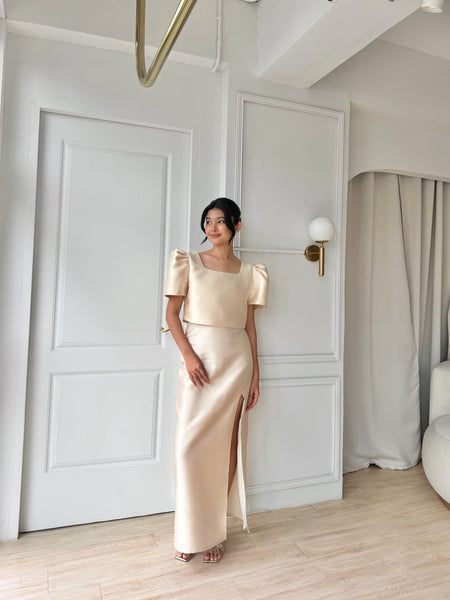 Leonor top (CHAMPAGNE)