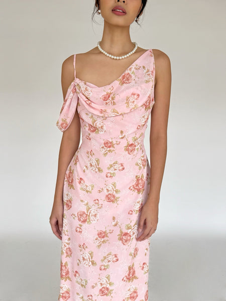 Celine dress (PINK FLORAL)