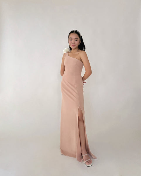 Margaret maxi dress (NUDE BLUSH)