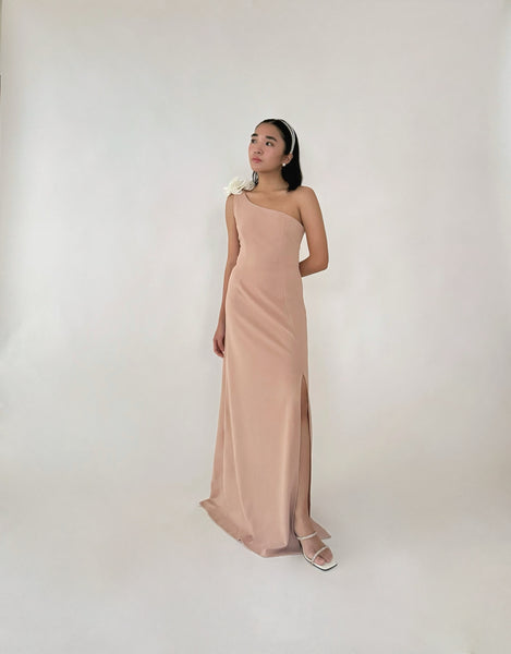 Margaret maxi dress (NUDE BLUSH)