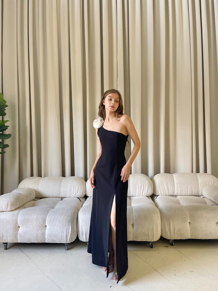 Margaret maxi dress (BLACK)