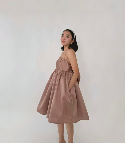 Elizabeth dress (TAUPE)