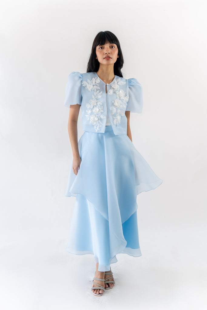 Natalia skirt (POWDER BLUE)