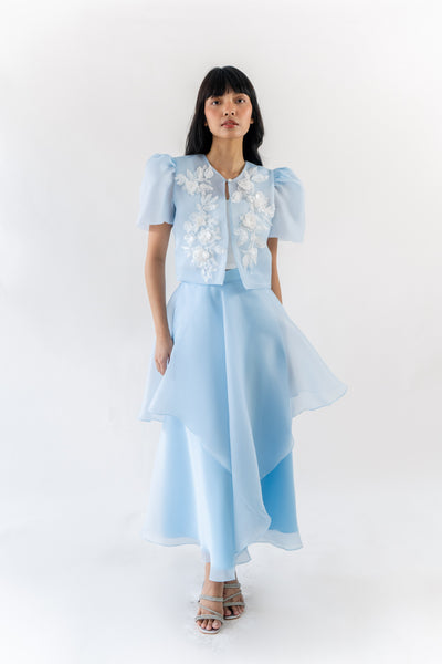 Natalia skirt (POWDER BLUE)