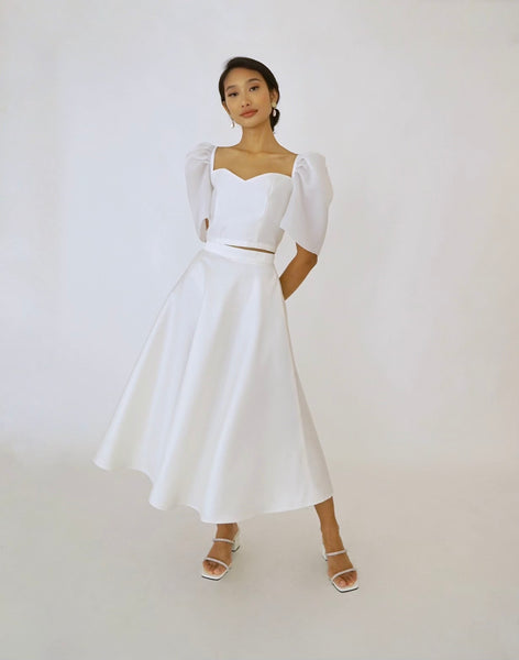 Amihan skirt (WHITE)