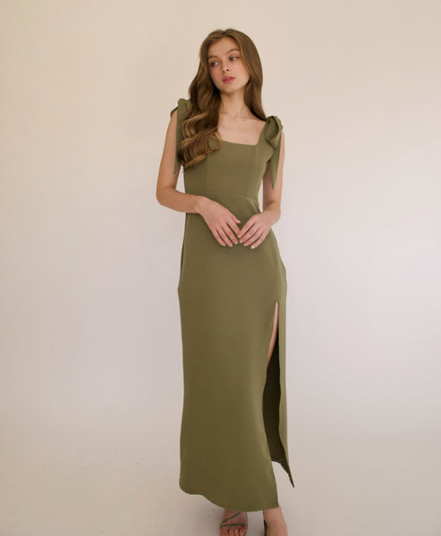 Kendall dress (Forest Green)