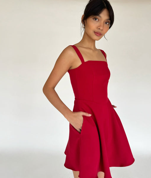 Natasha dress (RED)