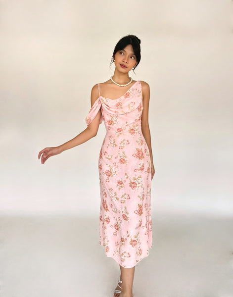 Celine dress (PINK FLORAL)