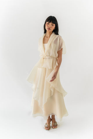 Natalia skirt (LIGHT BEIGE)