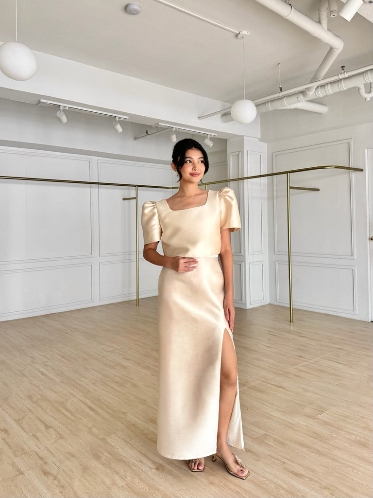 Leonor top (CHAMPAGNE)