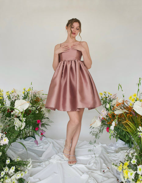 Elizabeth dress (TAUPE)