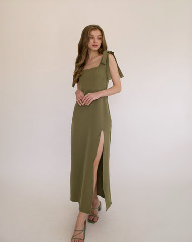 Kendall dress (Forest Green)