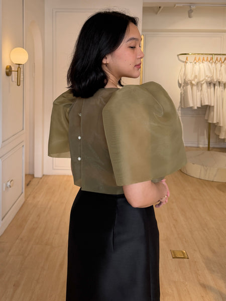 Matilda top (OLIVE GREEN)