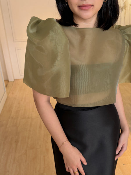 Matilda top (OLIVE GREEN)