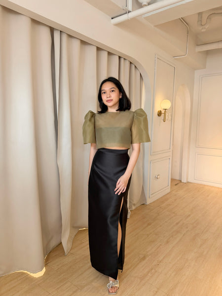 Matilda top (OLIVE GREEN)