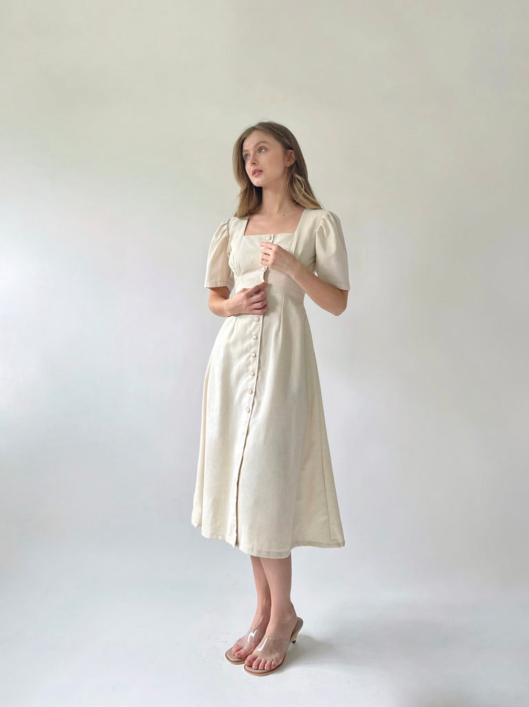 Jane linen dress (OAT)